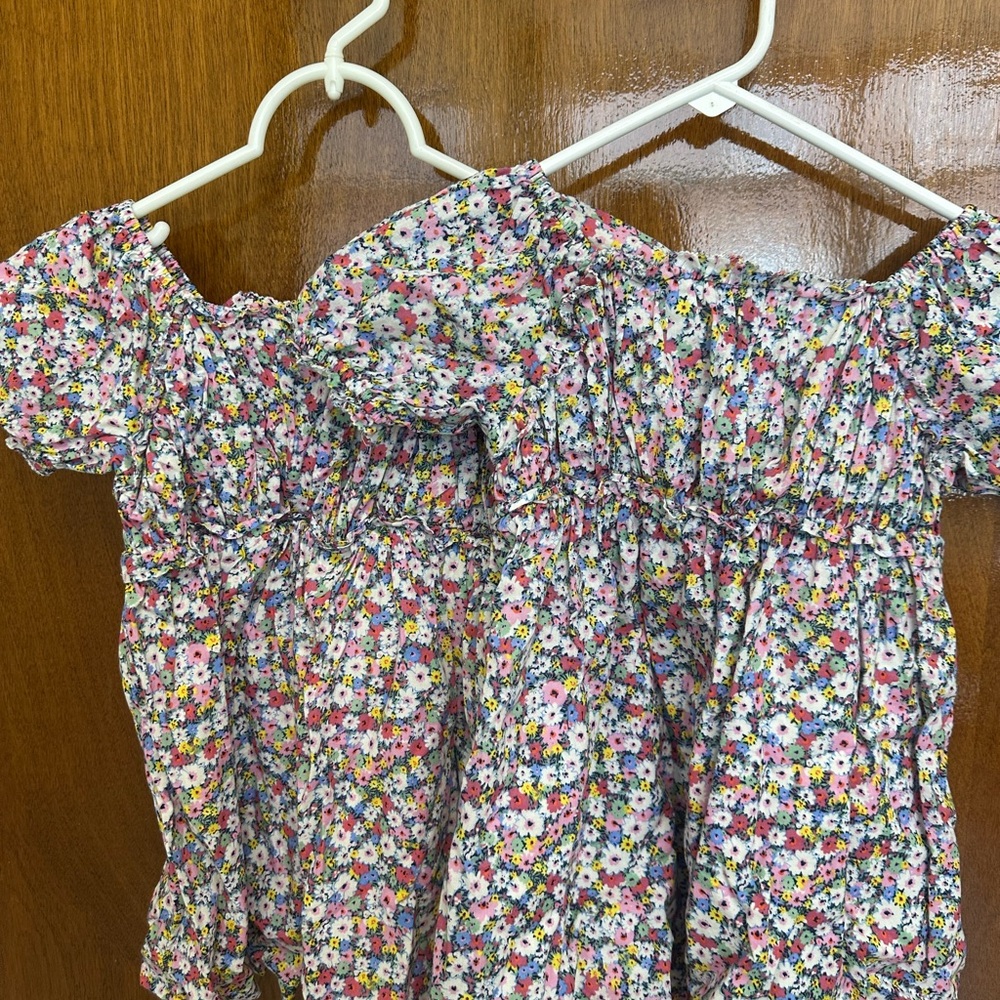 GAP Baby Floral Dress with Puff Sleeves - Picture 4 of 6